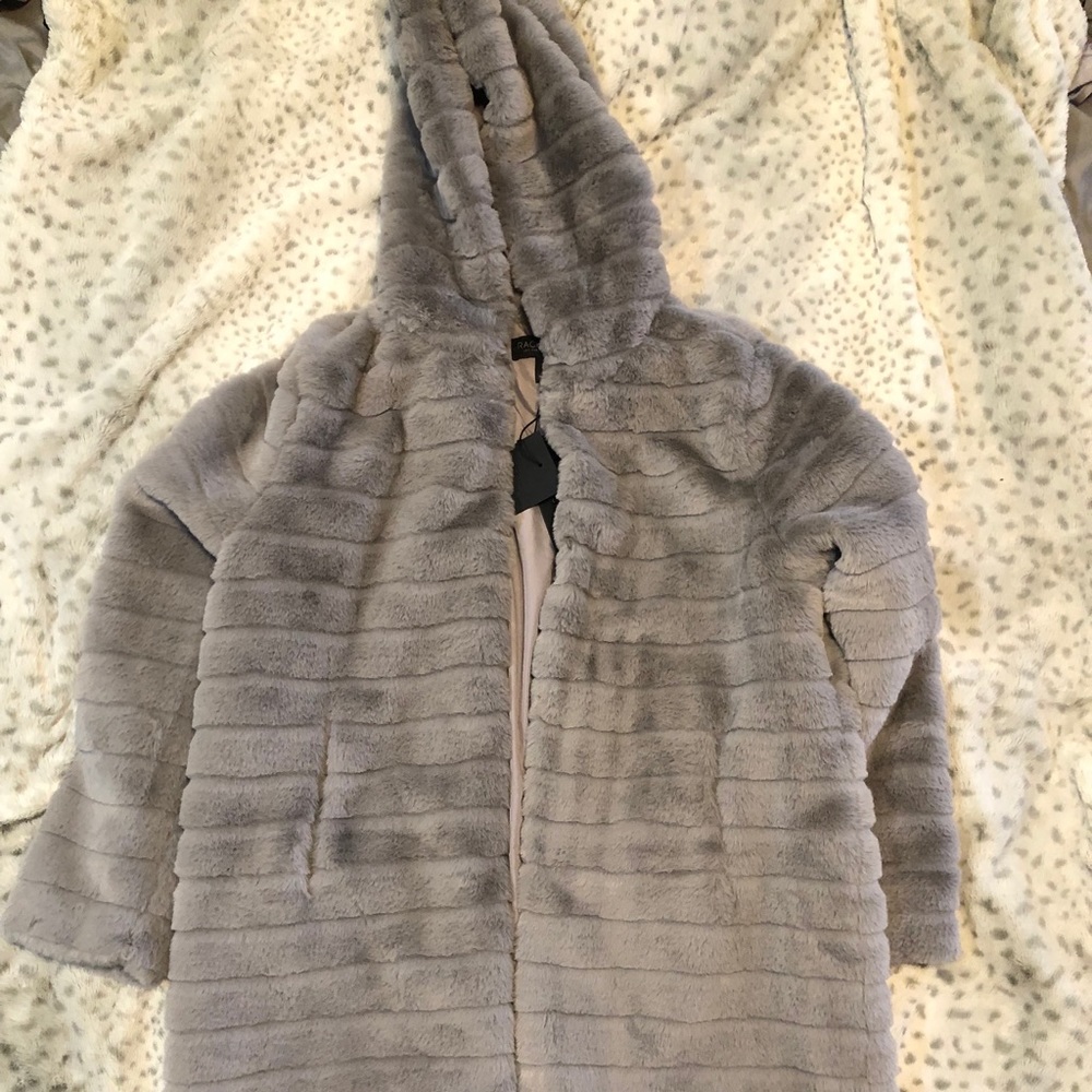 Rachel Zoe Faux Fur Coat